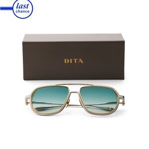 DITA Blue/gold/silver 59mm Designer Sunglasses